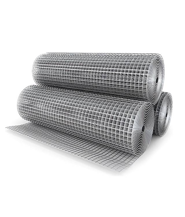 GI welded mesh roll 1 x 1